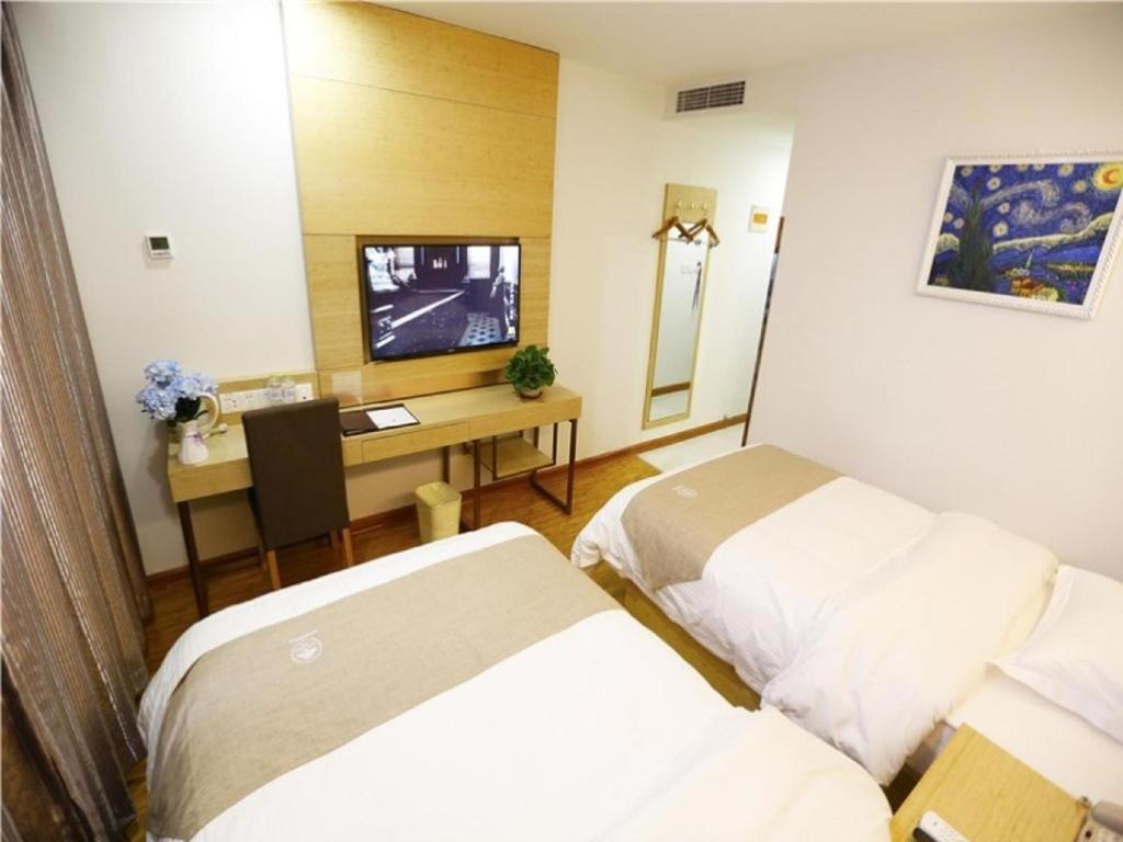 GreenTree Inn Beijing Chaoyang District Maquanying Subway Station Express Hotel Bagian luar foto