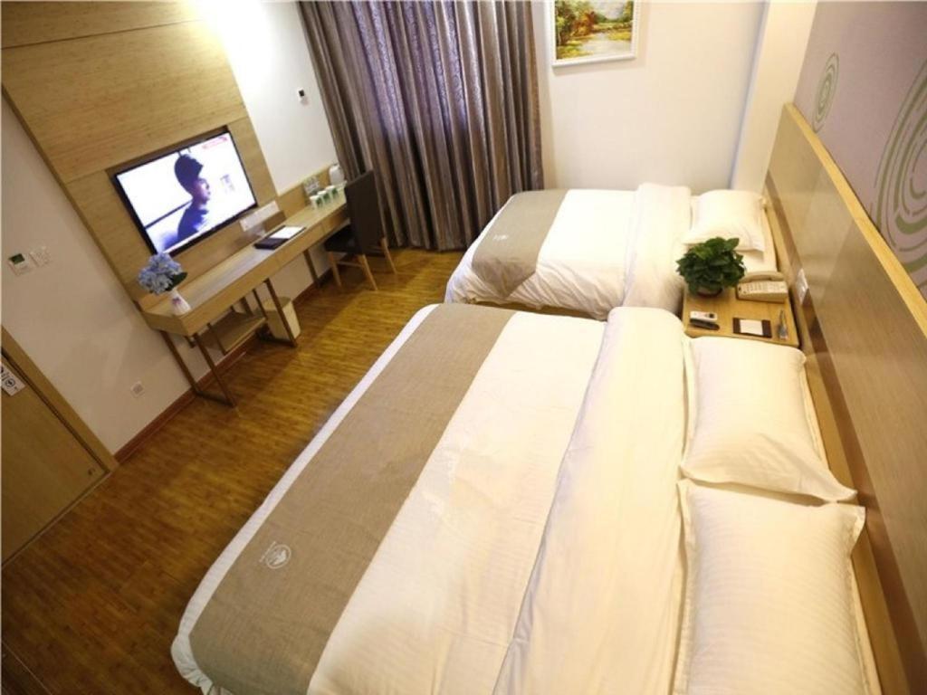 GreenTree Inn Beijing Chaoyang District Maquanying Subway Station Express Hotel Bagian luar foto
