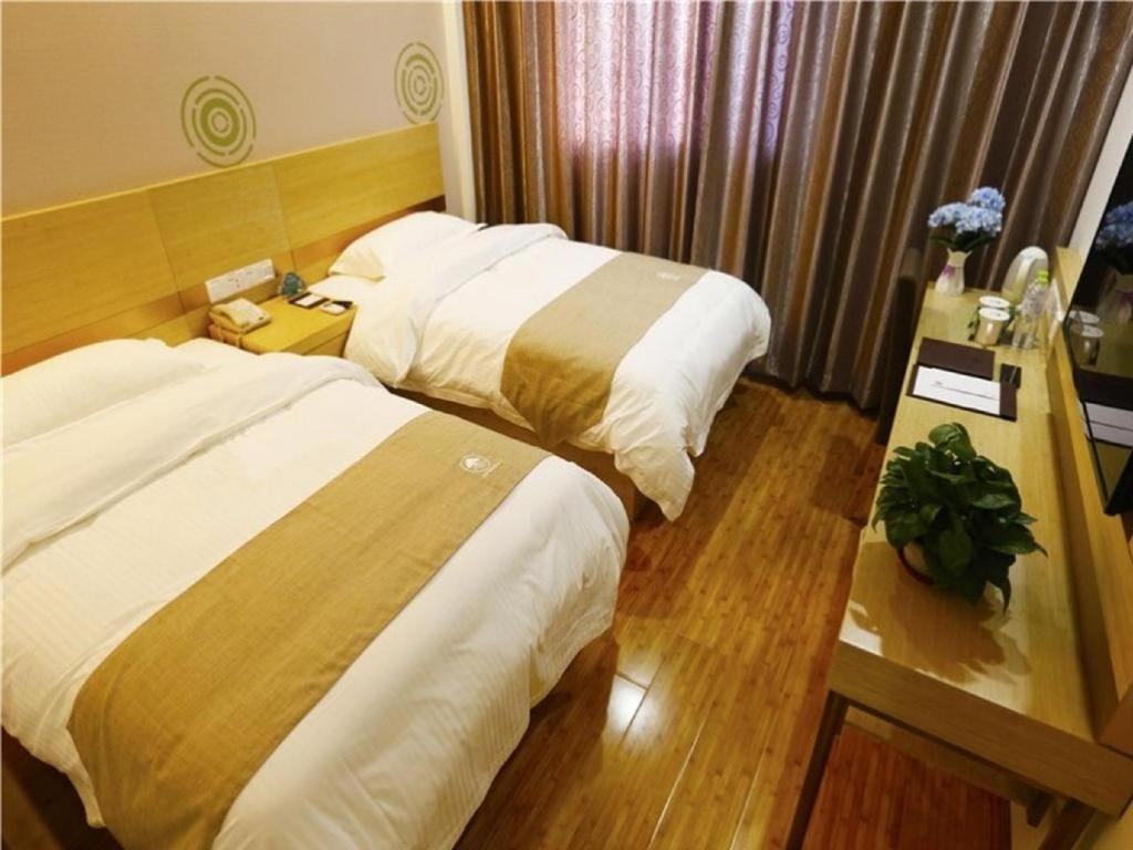 GreenTree Inn Beijing Chaoyang District Maquanying Subway Station Express Hotel Bagian luar foto
